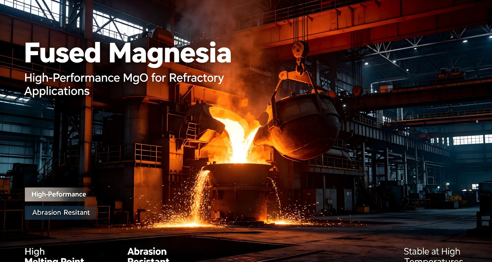 Fused Magnesia: High-Performance MgO for Refractory Applications