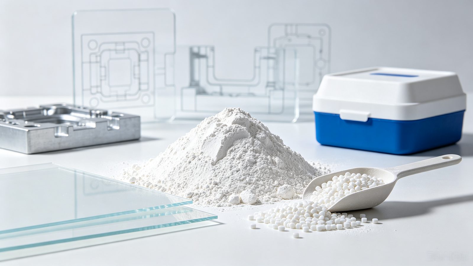 Talc Powder for Plastics Manufacturing: Stiffness & Dimensional Stability for Polymer Compounding